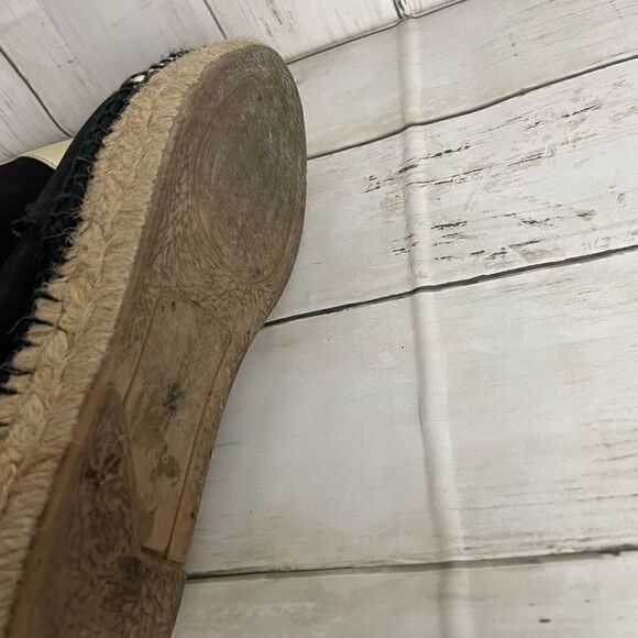 Atelier Costa Gold And Black Espadrille- Handmade In Spain Size 37 or 5.5 - Picture 12 of 14